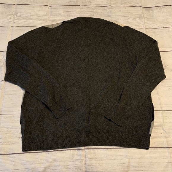 J. Crew Argyle Mens Size XL Cotton Cashmere Blend Sweater - Picture 7 of 7